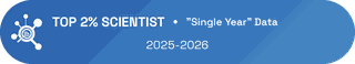 Top 2% Scientist badge, TOPSCINET, 2025-2026