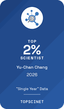Top 2% Scientist badge, TOPSCINET, 2026